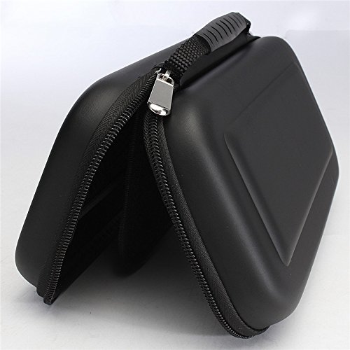 Switch Case Hard Shell Portable Travel Carrying Case with 10 Game Cartridges for Switch Console & Accessories(Black)
