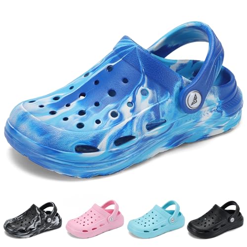 Ballaza Kids Tie Dye Garden Clogs