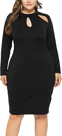 amazon plus size club dresses