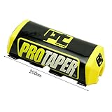 Templehorse White Blue Pro Taper Handlebar Pad and