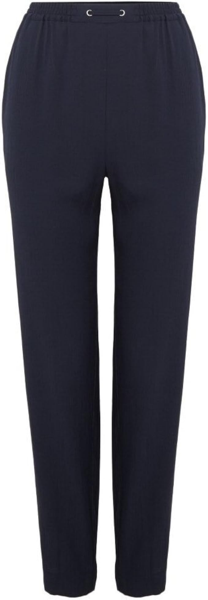 TIGI Crinkle Trousers Navy Amazon.co.uk Clothing