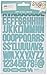 Sn@p! Cardstock Stickers 4.5in X 6.5in Sheets 8/Pkg-letters