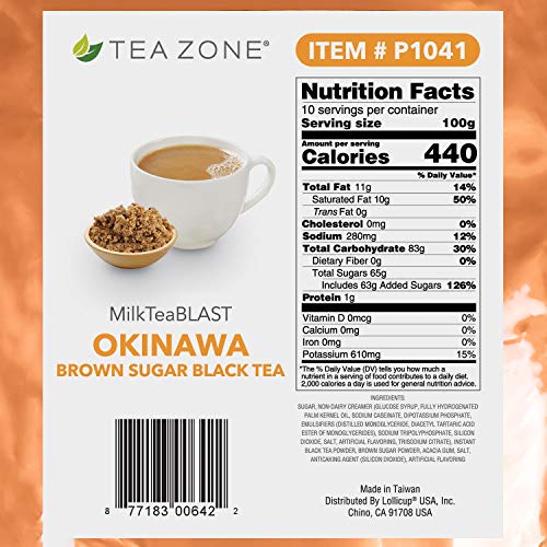 Tea Zone 2.2 lbs MilkTeaBLAST Okinawa Brown Sugar Powder Pricepulse