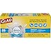 Glad Small Trash Bags - OdorShield 4 Gallon White Trash Bag, Febreze Fresh Clean - 26 Count- Pack of 6 primary