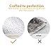 White Hand Towels for Bathroom Kitchen Makeup Gym and Face Luxury Towel Turkish Cotton | Spa Collection Oversized, 16 X 30 Inch, Set of 6