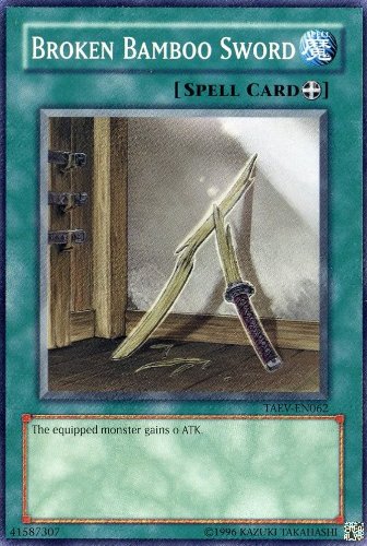 Yu-Gi-Oh! - Broken Bamboo Sword (TAEV-EN062) - Tactical Evolution - Unlimited Edition - Common