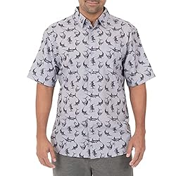 Guy Harvey Men's Short Sleeve Performance Fishing