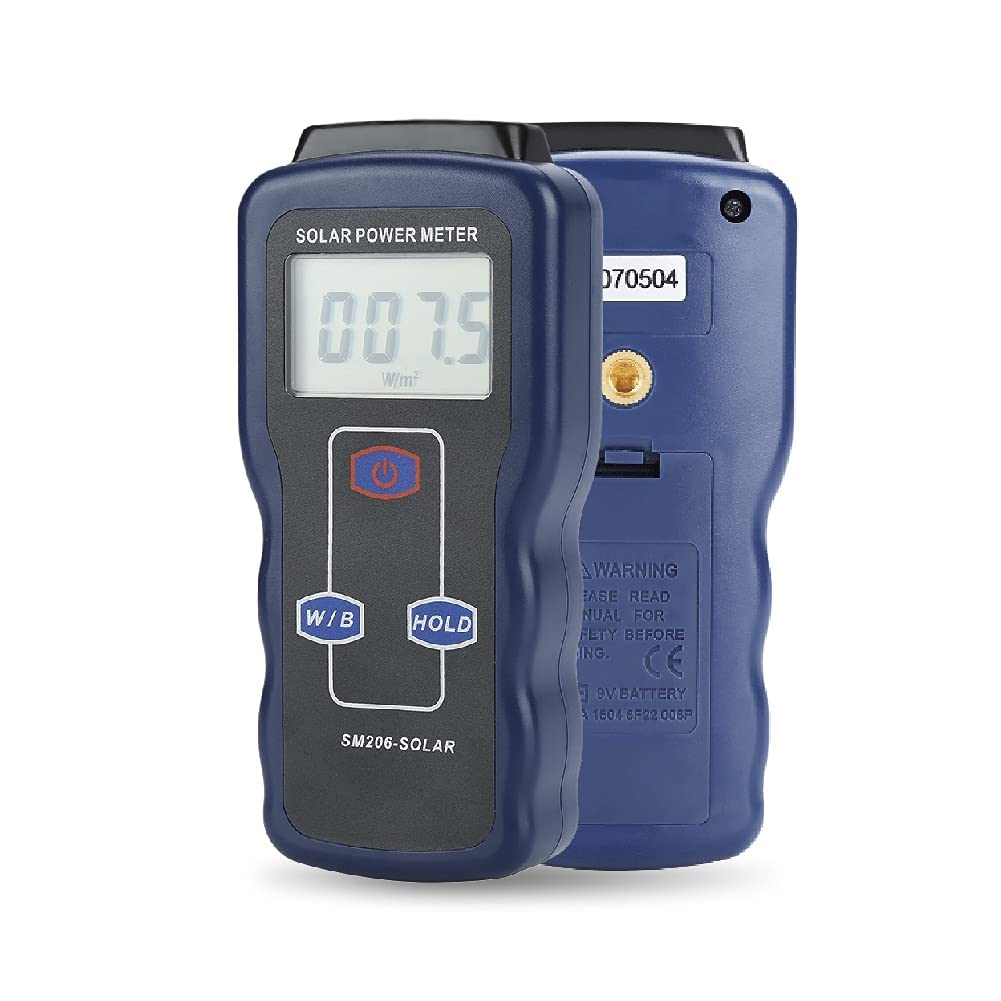 Mua Digital Solar Power Meter, Sun Light Energy Measuring Tester for ...