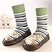 KF Baby Toddlers Boys Girls Non-Skid Slipper Socks Value Pack [3 Pairs]