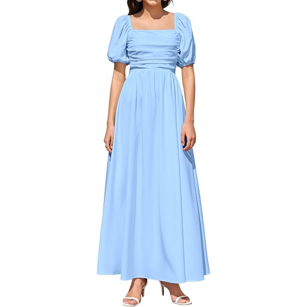 women's lavender midi dress Gracious Solid 3/4 Sleeve Midi Dress 