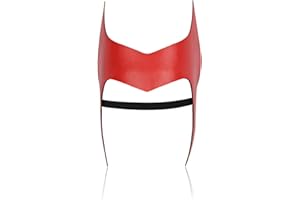 Kuberas Scarlet Headpiece Witch Maximoff Crown Cosplay Helmet Accessories Halloween Costume Props for Adults