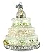 Old World Christmas Bride and Groom Gifts Glass Blown Ornaments for Christmas Tree, Wedding Cake