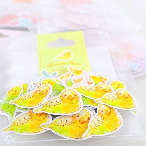 xxiaoTHAWxe Sticker, 70Pcs/Pack Romantic Sticker Scrapbooking Diary Album Phone School Supplies Decor - Thumbnail 6