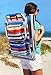 Tommy Bahama Backpack Chair – Insulated Cooler Pouch – 5 Positions (Tropical Stripes)thumb 1