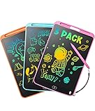 LCD Writing Tablet, 10-Inch Doodle Board, 3-Pack
