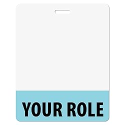 Custom Badge Buddy - in Light Blue Color