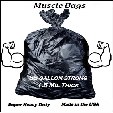 Muscle Bags Gallon Super Heavy