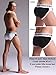 Cotton Whisper Men Underwear Cotton Brief Mens Black M