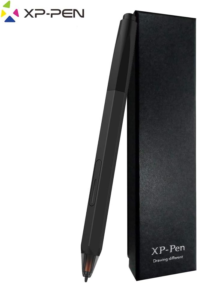 XP-Pen P06 Battery-Free Passive Pen Stylus with Case Only for ECO02 Drawing Tablet