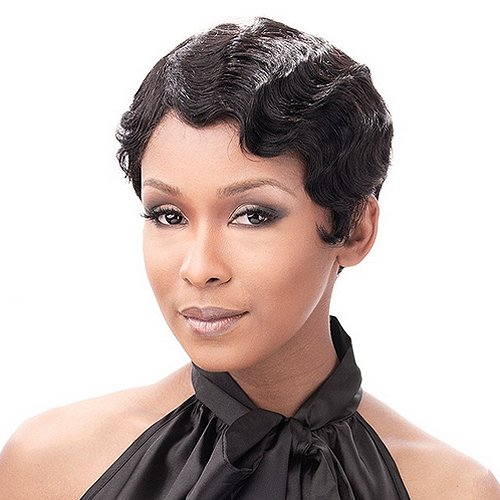 IT'S A WIG Human Hair Wig FINGER ROLL (280) Hair