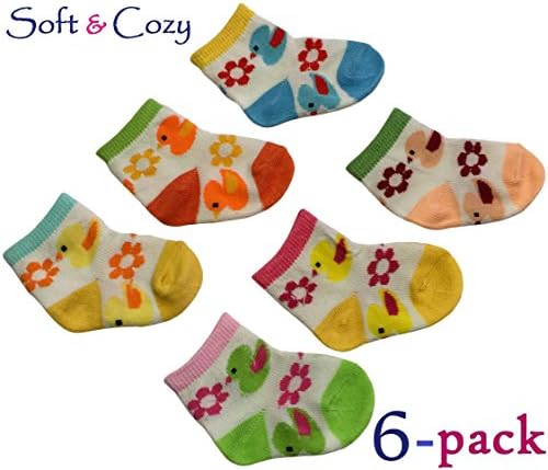 Foxy Fane Cute Soft &amp; Cozy Cotton Baby Socks