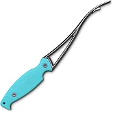 Toadfish Shrimp Deveining Tool, Peeler and Cleaner, Stainless Steel | Stainless steel blade, full tang, peel devein butterfly in one motion, for medium to large shrimp, rinse clean
