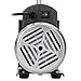Flexzion HVAC Vacuum Pump Single Stage 3CFM 1/4HP Electric AC Pump Rotary Vane, Air Conditioning Vacuum Pumps for R134 R410a Freon Evacuation Pump Tool Equipment 300ml Capacity