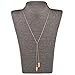 Angelus 5 PCS Long Lariat Y Chain Necklace Set Simple Bohemia Multilayer Pendant for Women