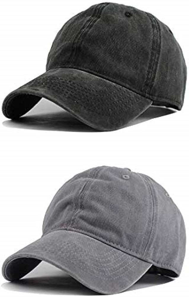 Unisex Vintage Washed Distressed Baseball Cap Twill Adjustable Dad Hat, C-burgundy, One Size at  Women’s Clothing store