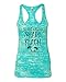Beach Tank Top No One Likes a Shady Beach Women's Racerback Burnout Southern Element