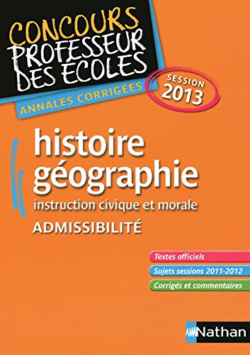 Histoire-géographie, instruction civique et morale