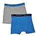 Calvin Klein Boys 2 Pack Blue & Grey Boxer Briefs