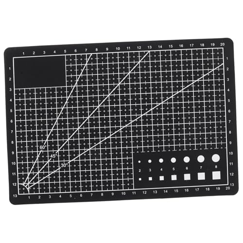 KONTONTY Double Sided Cutting Mat Portable Craft Board for Sewing Scrapbooking and DIY Projects for Clay Sculpting Model Making Lightweight Work Mat