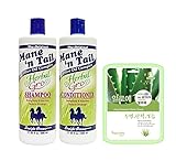 Mane 'n Tail Herbal Gro Shampoo & Conditioner Olive Oil Complex 27.05oz W/ Aloe Mask