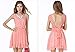 JOYHY Women's Sleeveless Print Mini Dress (Pink Dots)