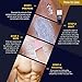 Hair Removal - Tomiya Premium Men's Hair Removal Cream - Skin friendly Fast & Effective Painless formula with Aloe Vera & Vitamin E - Depilatory Cream Special Designed for Men