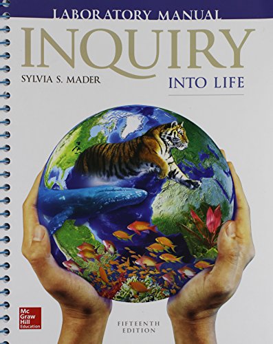 Lab manual for inquiry into life