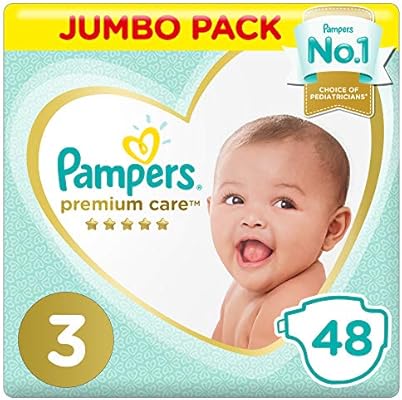 pampers premium care size 3 jumbo pack