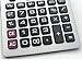 Big Number Buttons 12 Digits Dual Power Large LED Display Basic Standard Office Desktop Calculators