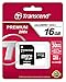 Transcend TS16GUSDHC10 16GB MicroSDHC Class 10 Memory Card with Adapter