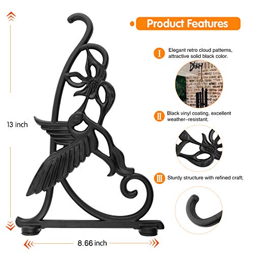 Heavy Duty Hanging Plant Brackets, 1pcs 13 Inch Iron Wall Mount Bracket