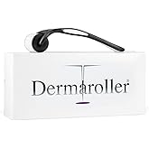 Dermaroller Home Care Microneedle Roller - 0.2mm Stainless Steel Derma Roller for Skin Care Exfoliation, Improved Texture, and Radiance on Face, Neck, and Décolleté