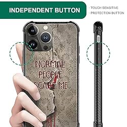 CARLOCA Compatible with iPhone 15 Pro Case,Funny