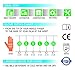 GYC Gloves Cut Resistant Gloves Level 5 Safety Work Gloves (TGM-763OHY) (Large)
