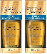 OGX Argan Oil of Morocco Hair Oil Extra Penetrating 100 ml Pack of 2 view 1