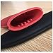 AUKUZI Silicone Hot Handle Holder (Set of 3), Hot Mitts, for Cast Iron Skillets, Pans, Frying Pans & Griddles, Metal and Aluminum Cookware Handles - Sleeve Grip, Handle Cover(Red)