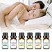 SKYMORE Aromatherapy Top 6 Essential Oil Blend Set,Relaxation Essential Oils Kit For Diffuser, 6/10ML (Tea Tree, Lavender, Peppermint, Eucalyptus, Lemongrass, Orange)