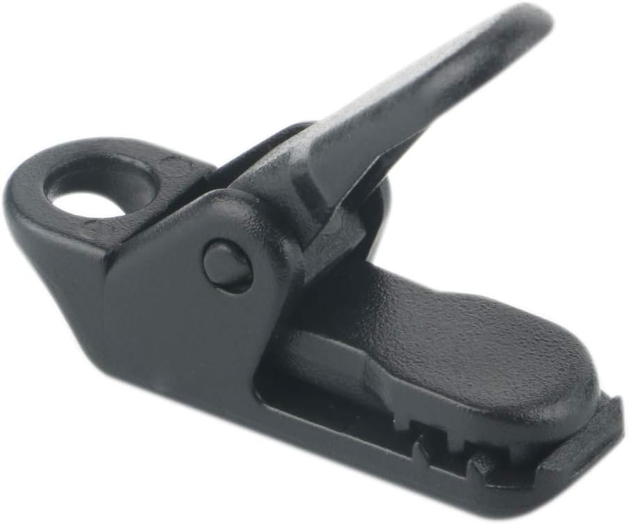 RUNCCI-YUN 50Pcs Tarp Clips - Windproof Awning Clamp Grip -Tent Clips Accessory for Camping Tarps, Caravan, Garden Shade Cloth, Black - Image 5
