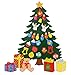 JUMBL™ Christmas Decoration. Animated Tree Magnet Set. Perfect for Winter Decorations. Fridge, Metal Door, Garage, Classroom. Give as Gift. Ornament Décor.