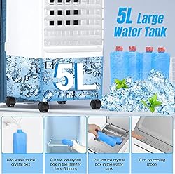 Portable Air Conditioners, 4-IN-1 Evaporative Air